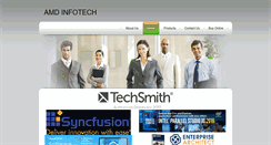 Desktop Screenshot of amdinfotech.com